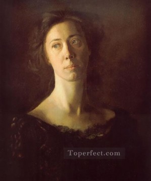 トーマス・イーキンス Painting - クララ・リアリズムの肖像画 トーマス・イーキンス